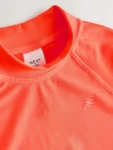 Orange Short Sleeve Rash Vest