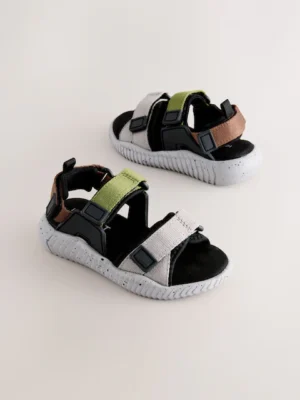 Grey/Black Utility Trekker Walking Sandals