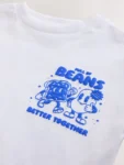 White Full of Beans Short Sleeve Graphic T-Shirt
