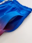 Blue/Orange Ombre Swim Shorts