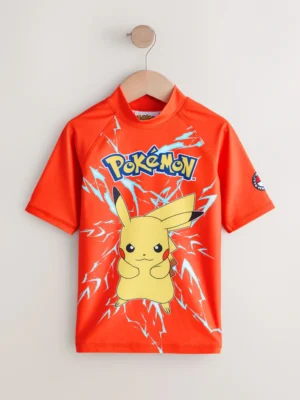 Red Pokemon Rash Vest