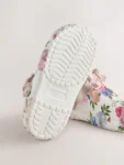 Baker by Ted Baker Bow Clog White Sandals