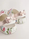 Baker by Ted Baker Bow Clog White Sandals
