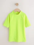 Yellow Short Sleeve Rash Vest