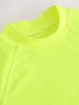 Yellow Short Sleeve Rash Vest