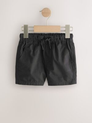 Black Pull On Shorts
