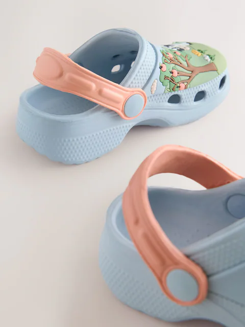 Blue/Green Farm Standard Fit (F) Character Clogs