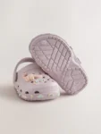Purple Dinosaur Character Clogs