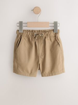 Tan Brown Pull On Shorts