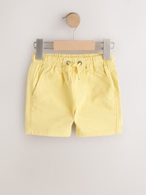 Yellow Pull On Shorts