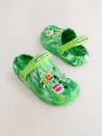 Green Marble Minecraft Clogs