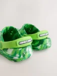 Green Marble Minecraft Clogs