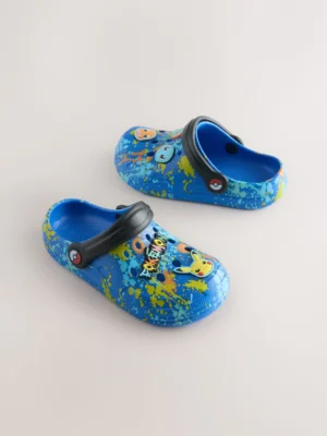 Blue Pokemon Clogs