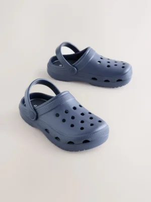 Navy Comfort Clogs