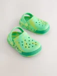 Green Croc Clogs