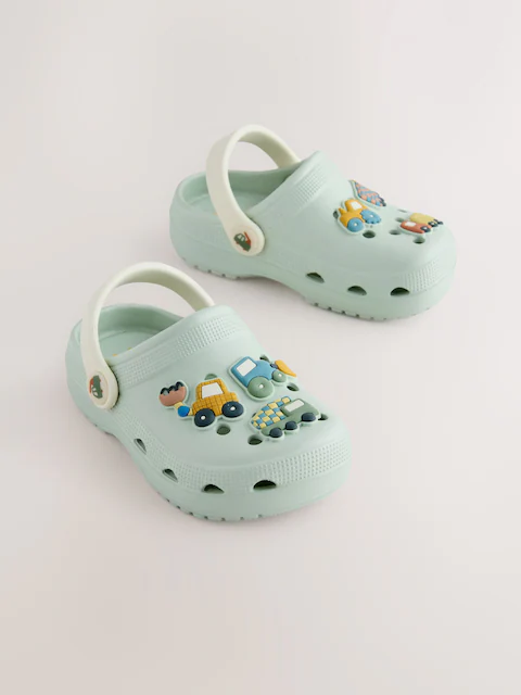 Sage Green Transport Standard Fit (F) Comfort Clogs