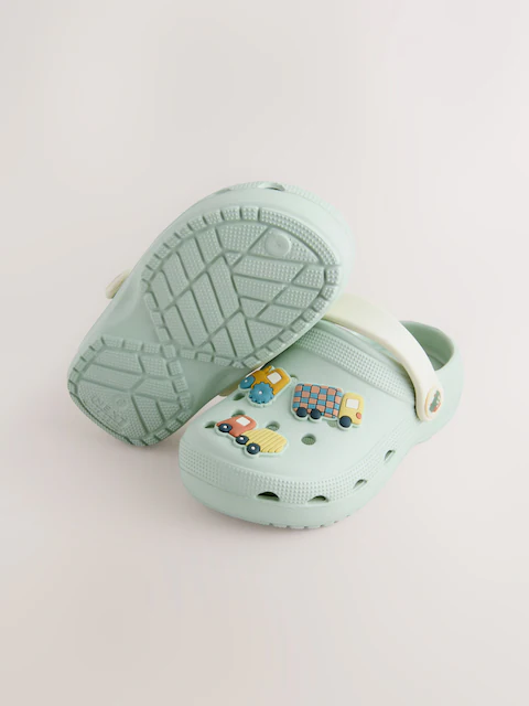 Sage Green Transport Standard Fit (F) Comfort Clogs