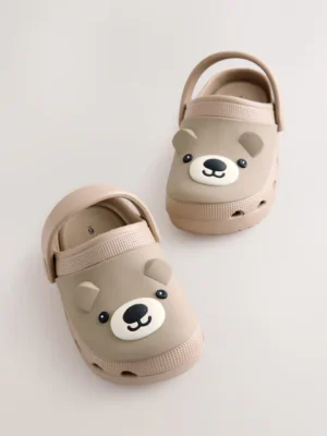 Brown Bear Standard Fit (F) Comfort Clogs