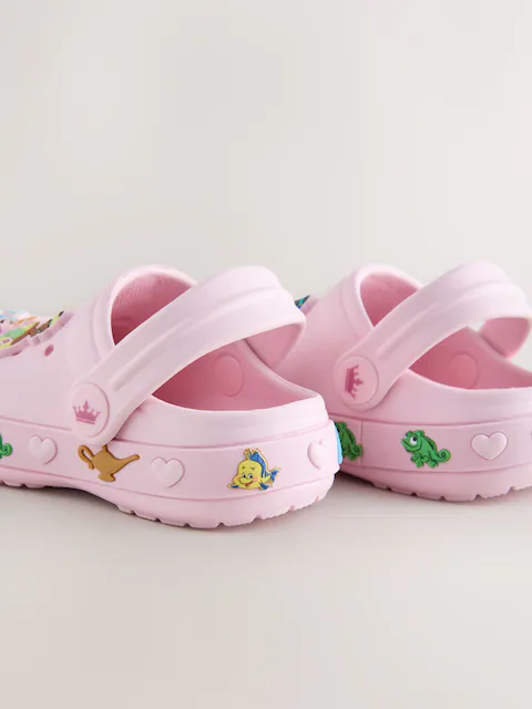 Pink Disney Princess Clogs
