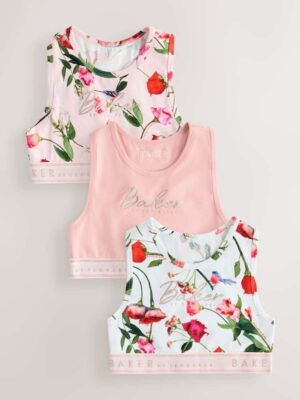 Baker by Ted Baker Crop Tops 3 Pack