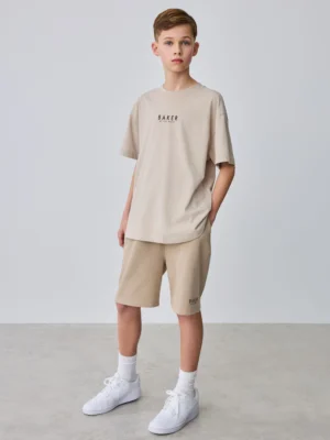 Baker by Ted Baker Oversized T-Shirt and Shorts Set