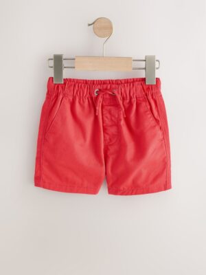 Red Pull On Shorts