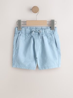 Pale Blue Pull On Shorts