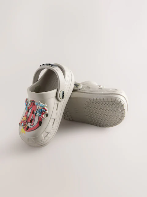 Neutral Marvel Clogs