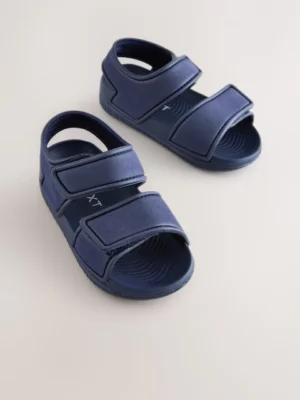 Navy Touch Fastening Sandals