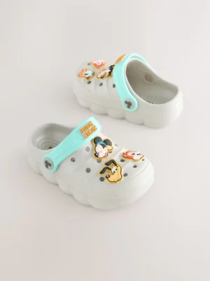 Grey Mickey and Friends Clog