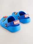Blue Marvel Clogs