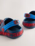 Navy Spiderman Clogs