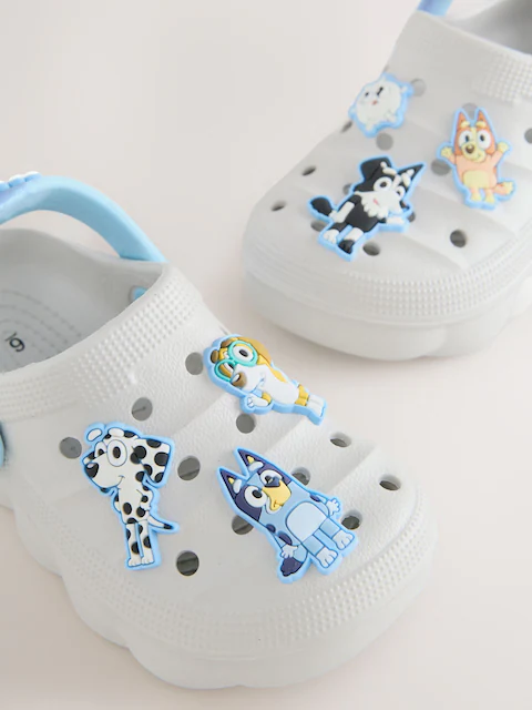 Neutral Bluey Clog