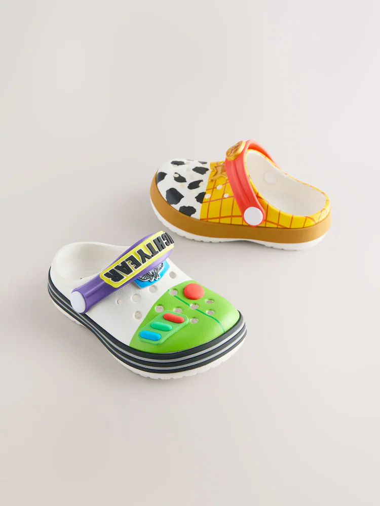 Multi Bright Toy Story Clogs