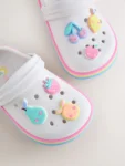 White Fruit Wide Fit (G) Character Clogs