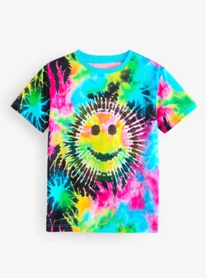 Smile Colour Cotton Boys T_Shirt