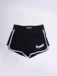 Pineapple Black Sporty Shorts