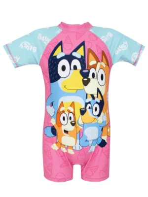Character Pink Bluey Surfsuit