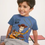 Blue Toy Story Short Sleeve T-Shirt
