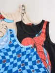 Multi Spiderman Vests 3 Pack
