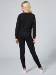 Pineapple Black Band Girls Leggings