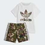 adidas Camo Short Tee Set