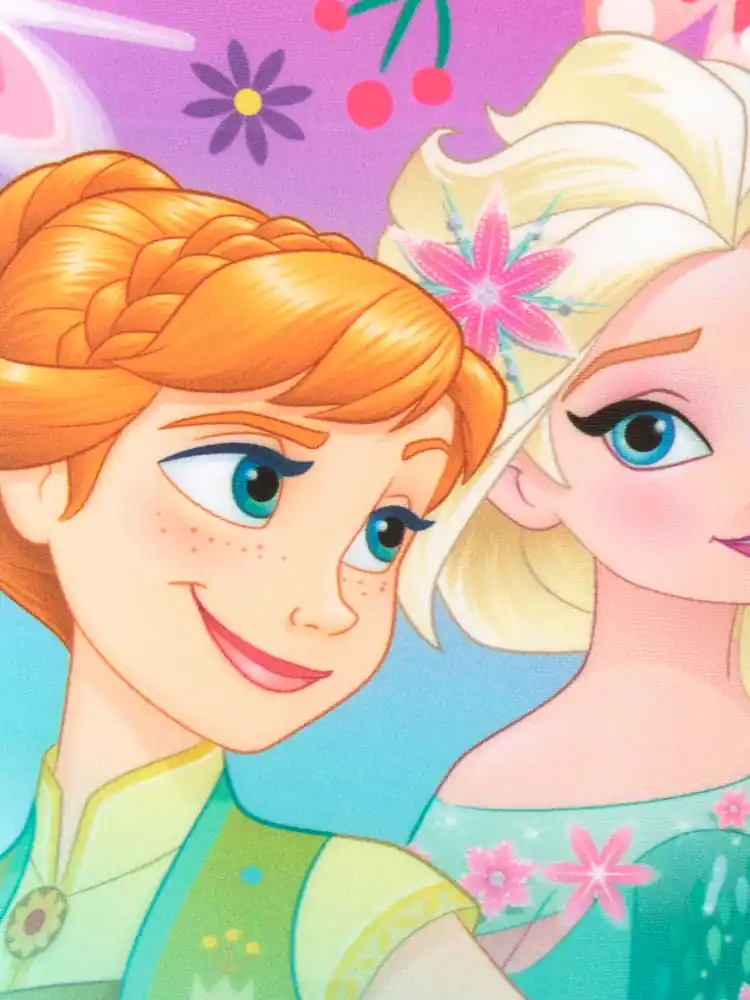 Character Purple Frozen Anna And Elsa Swimsuit