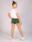 Pineapple Light Green Sporty Shorts