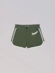 Pineapple Light Green Sporty Shorts