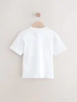 White/Blue Sonic Flippy Sequin T-Shirt