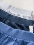Navy/Grey Shorts Pyjamas 3 Pack