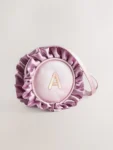 Pink Frill Initial Bag