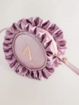 Pink Frill Initial Bag