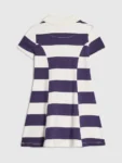 River Island Blue Stripe Rugby Polo Dress